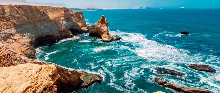 Aquamarine Paracas Beach Hostal Экстерьер фото